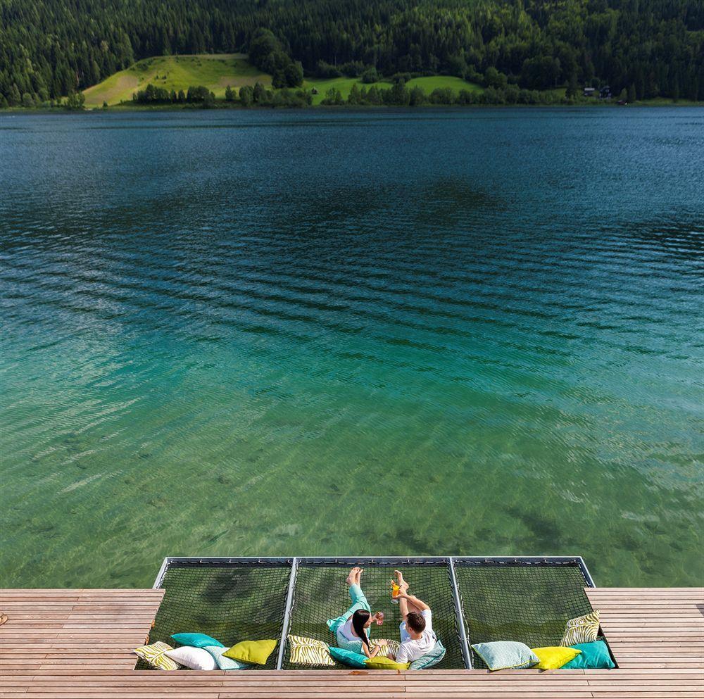 Strandhotel Am Weissensee Exteriér fotografie